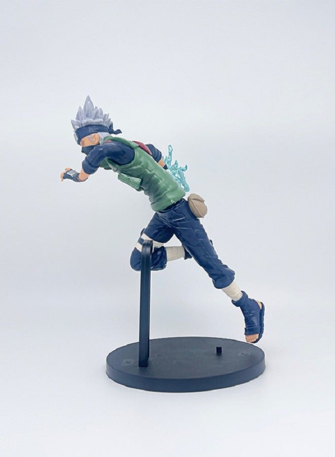 Naruto Battle Form Kakashi Handmade Model Doll Car Decoration - Image 4
